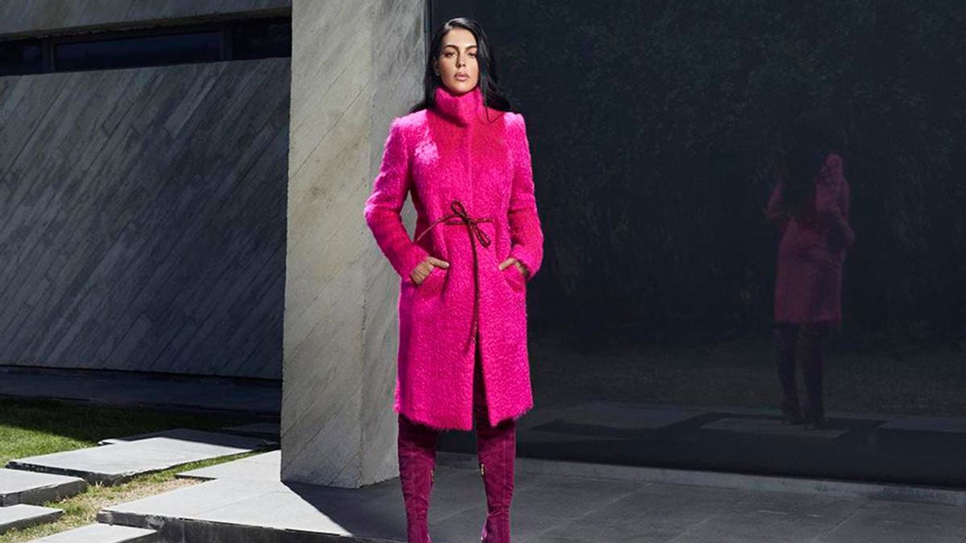Georgina Rodríguez stars in the new campaign of the Italian fashion brand Genny