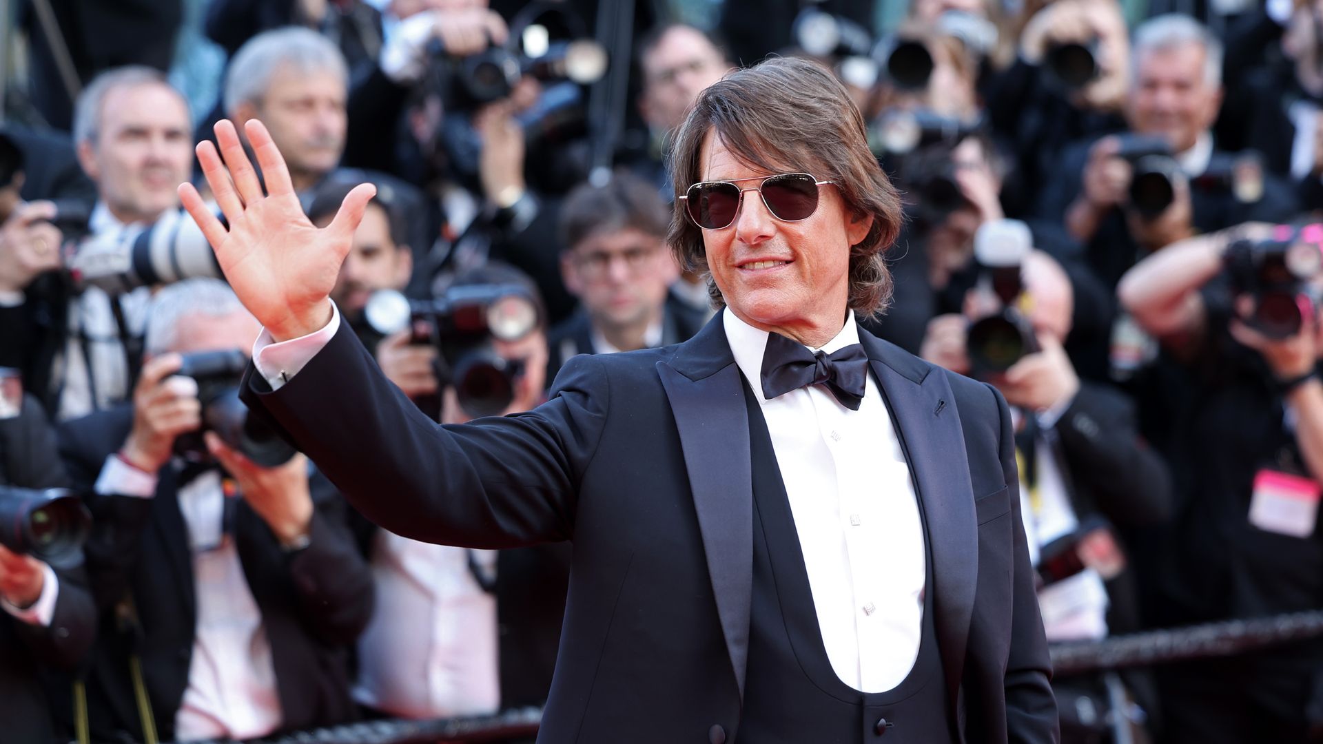 Tom Cruise reacts to standing ovation at Cannes as 'Mission: Impossible' nears its grand finale
