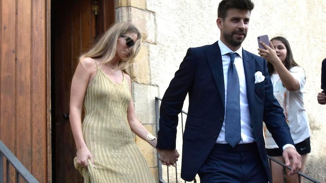 Marc Pique And Maria Valls Tie The Knot