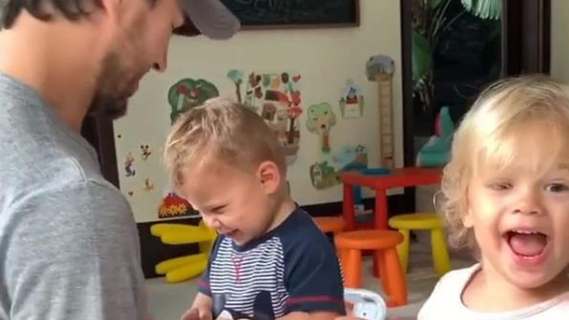 Enrique Iglesias and Anna Kournikova’s twins Nicolas and Lucy - their cutest photos will melt your heart