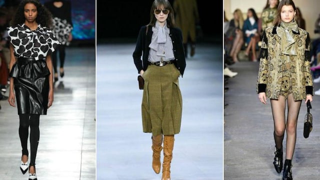Desfiles de MSGM, Celine y Etro con tendencia de lazos