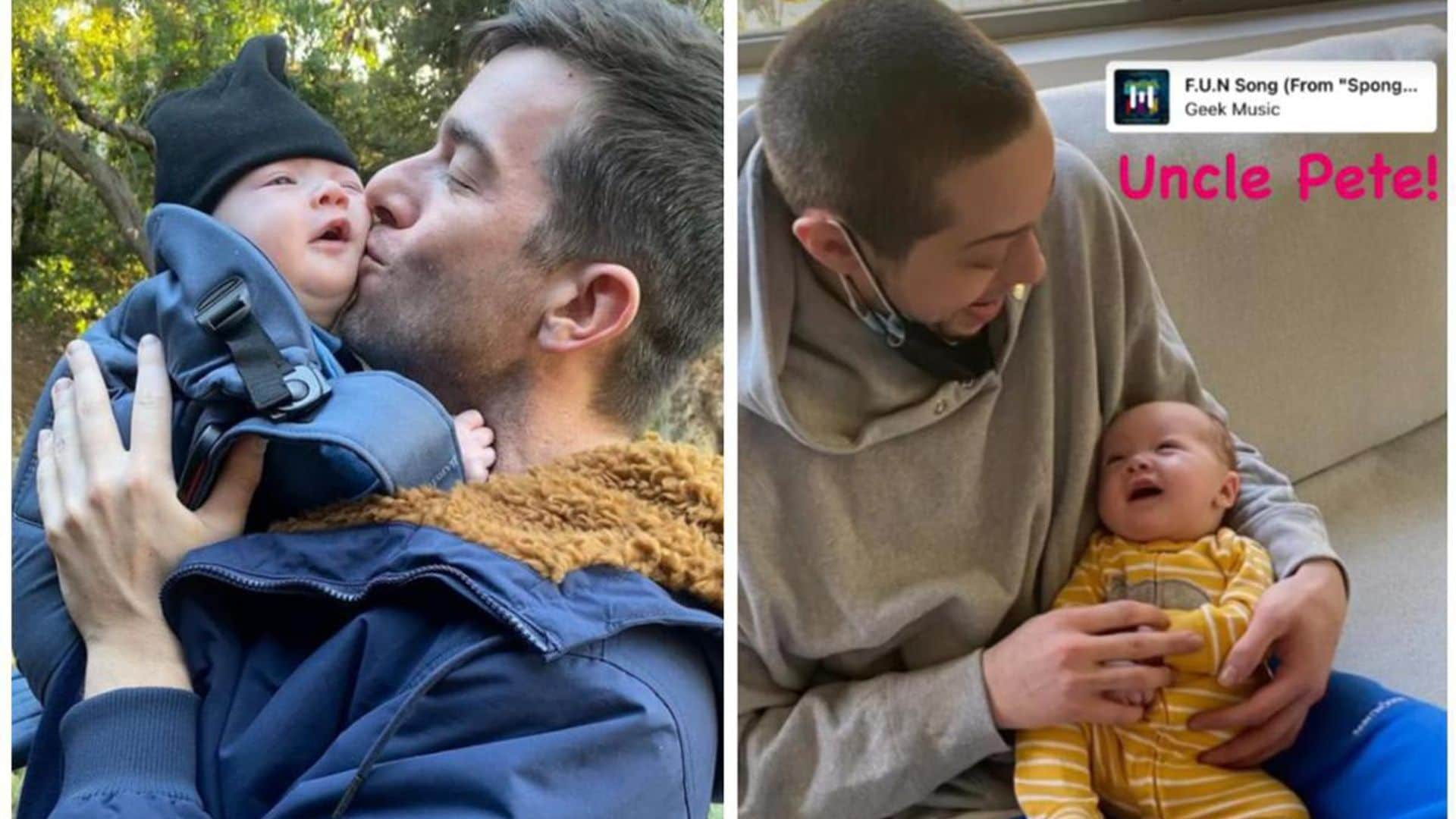 Pete Davidson meets John Mulaney’s son and it’s very adorable