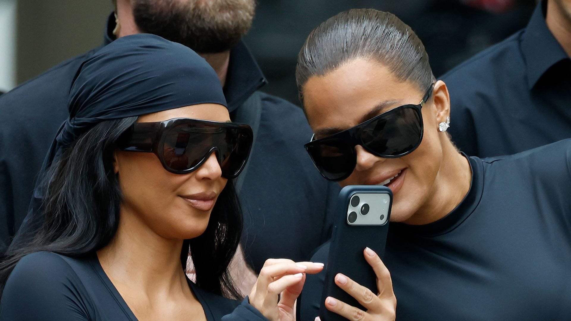 “They need to do better because I’m leaning on them to really help me, and she’s teaching me a life lesson,” Kim joked.