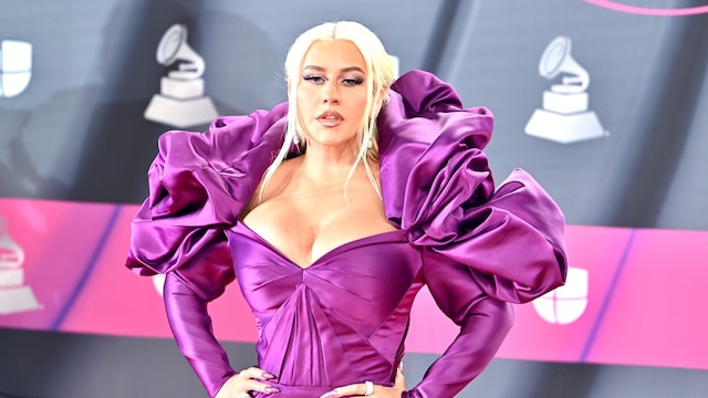 Christina Aguilera attends The 23rd Annual Latin Grammy Awards