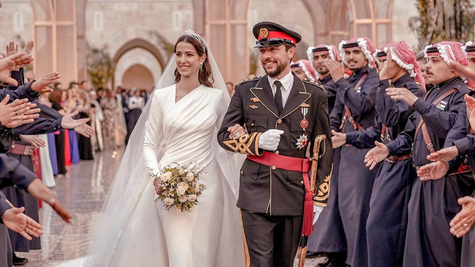 Newlyweds Crown Prince Hussein and Princess Rajwa star in sweet selfie