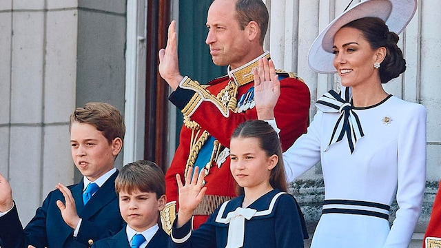 Prince George, Princess Charlotte and Prince Louis share message for dad Prince William