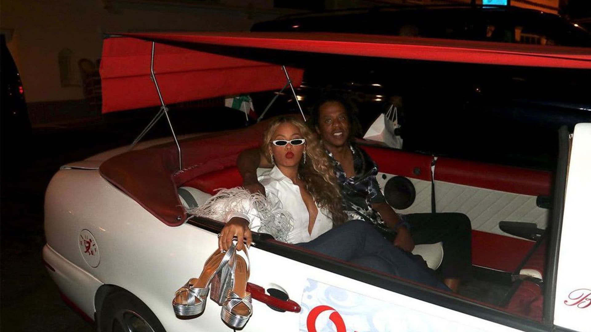 Beyoncé shares snaps from her stylish night out with Jay-Z