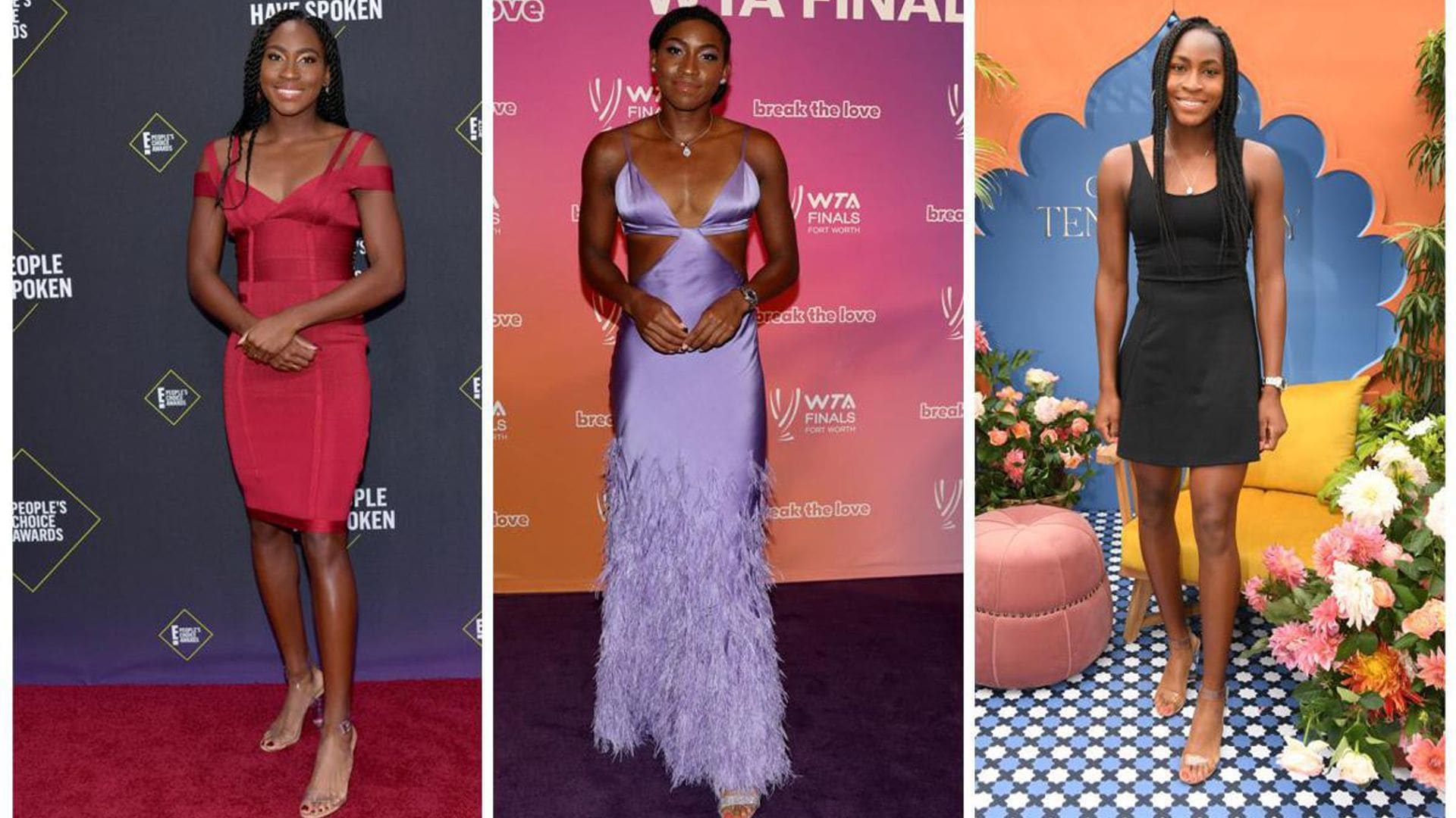 A look at Coco Gauff’s off-court style