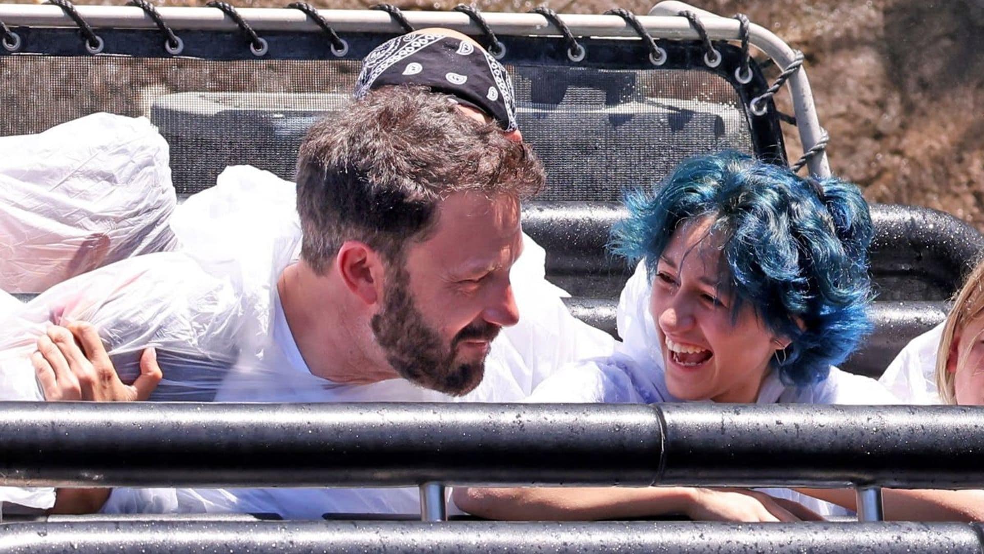 Ben Affleck bonds with Jennifer Lopez’s daughter Emme during Hamptons shopping trip