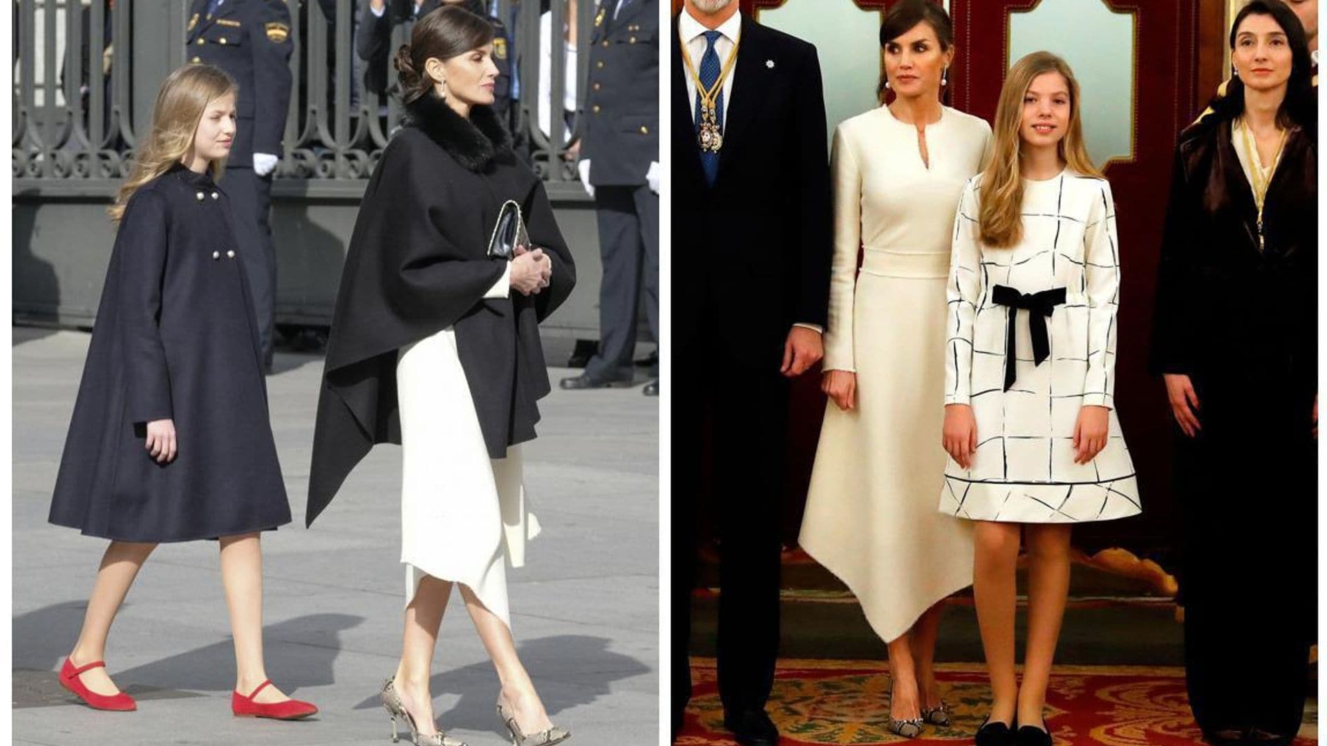 Queen Letizia’s daughters Leonor & Sofia are fashion princesses