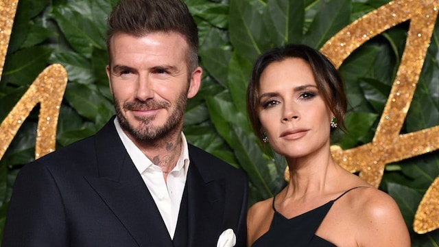 David Beckham and Victoria Beckham