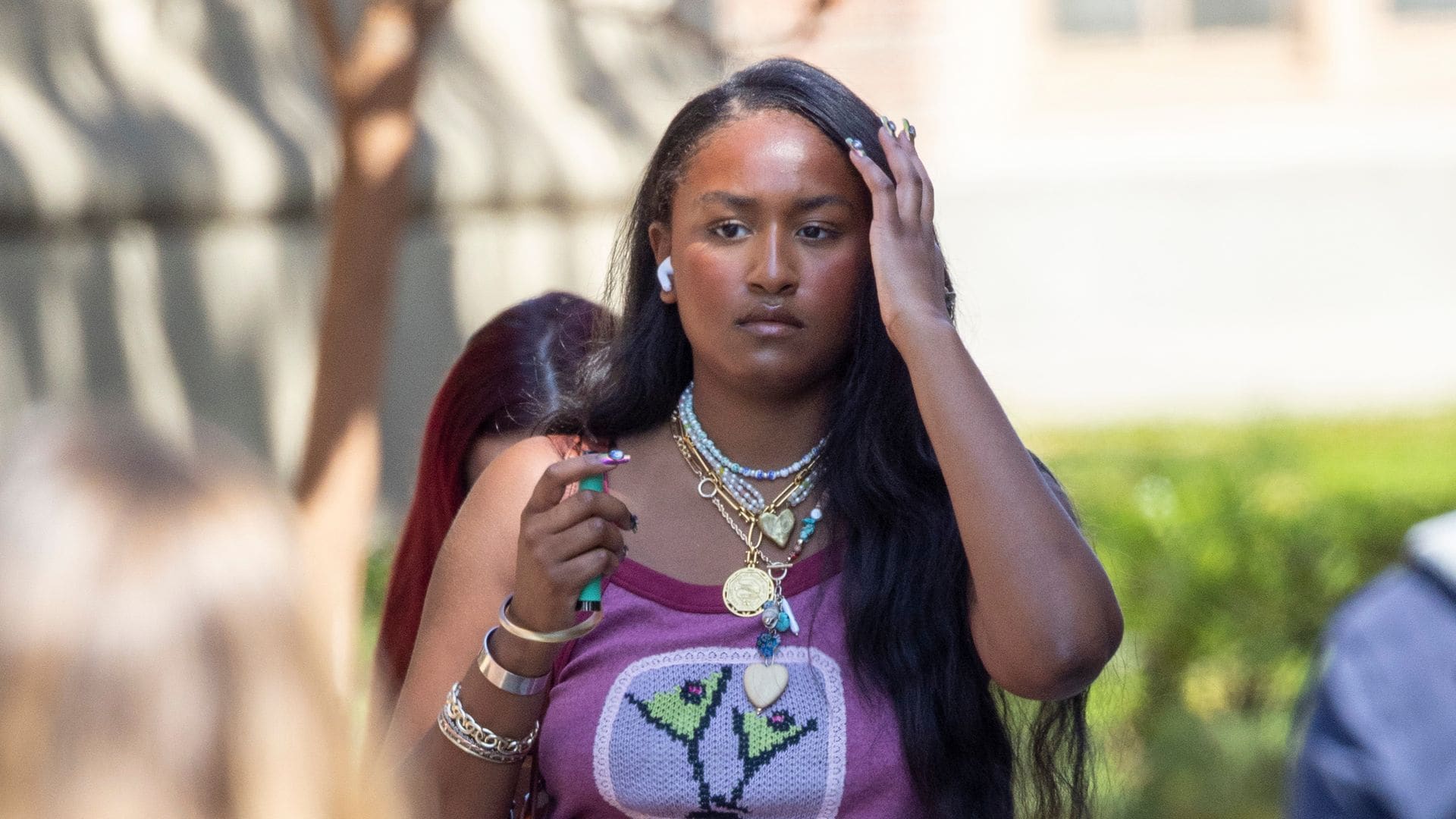 Sasha Obama shows her impressive physical transformation in a recent workout session