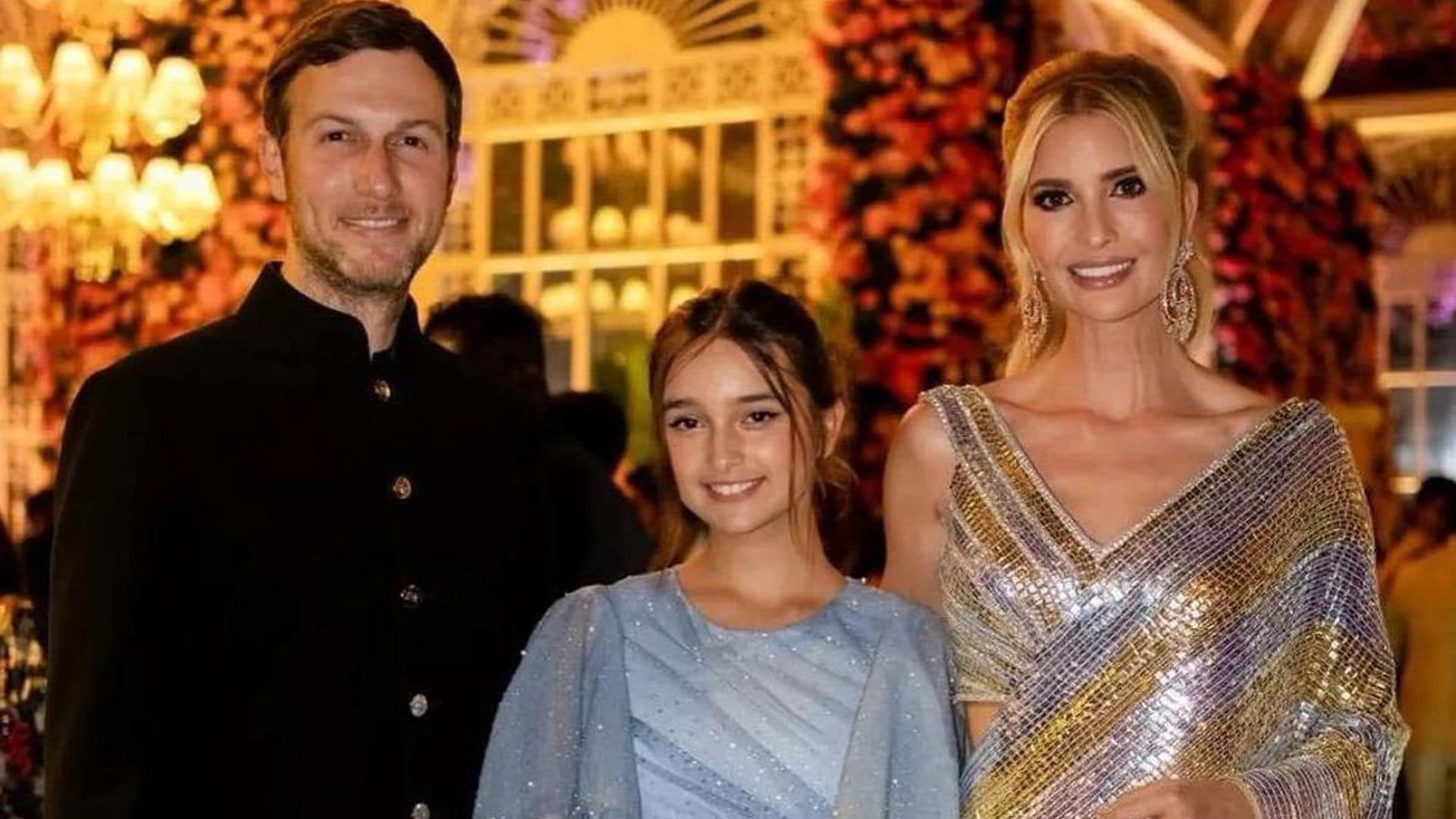 Ivanka Trump and her family stun at the pre-wedding party of Indian billionaire heir