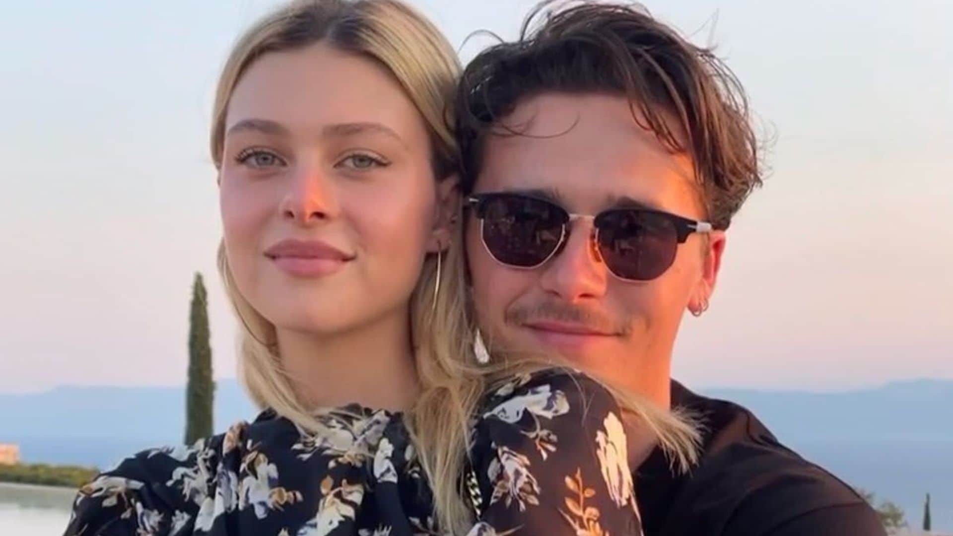 Brooklyn Beckham and Nicola Peltz posed au naturel for a mirror selfie