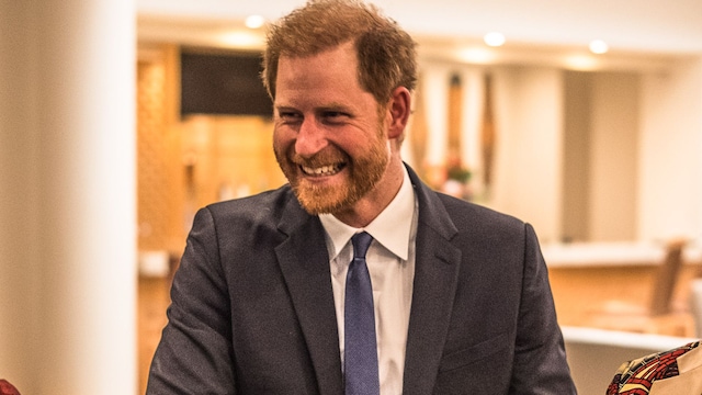 JOHANNESBURG, SOUTH AFRICA - OCTOBER 03: Board Chair Dr. Sophie Chandauka MBE, Prince Harry, Duke of Sussex and a guest attend a Sentebale reception and panel discussion at The Saxon Hotel in Johannesburg, South Africa. The event was supported by Baker McKenzie. The purpose was to convene global and local corporations and business leaders to discuss accelerating sustainable solutions for prosperity for young people in the region, including closing the digital divide on October 03, 2024 in Johannesburg, South Africa. (Photo by Brian Otieno/Getty Images for Sentebale)