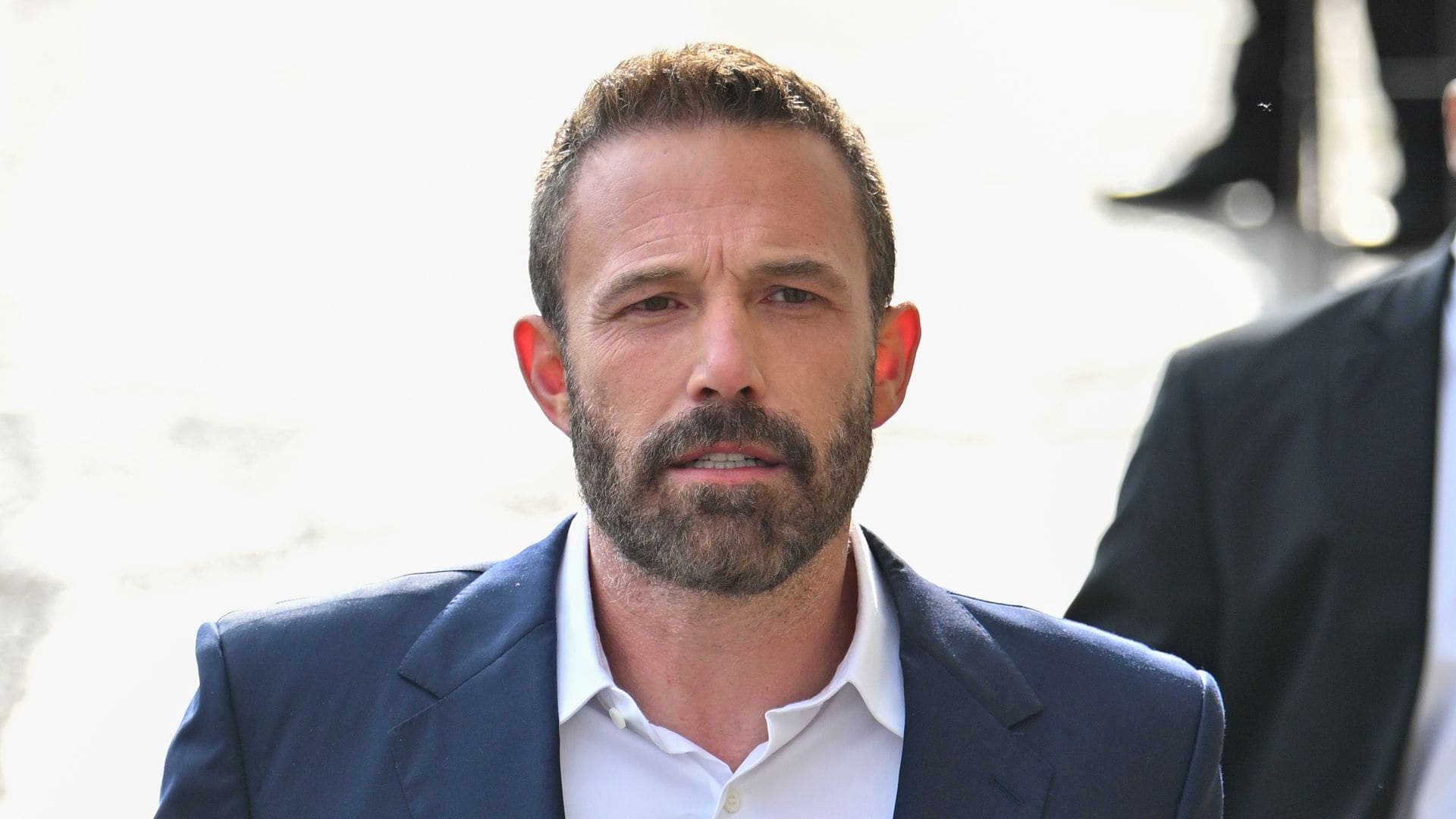 Ben Affleck and his dog cruise in style in a restored classic car