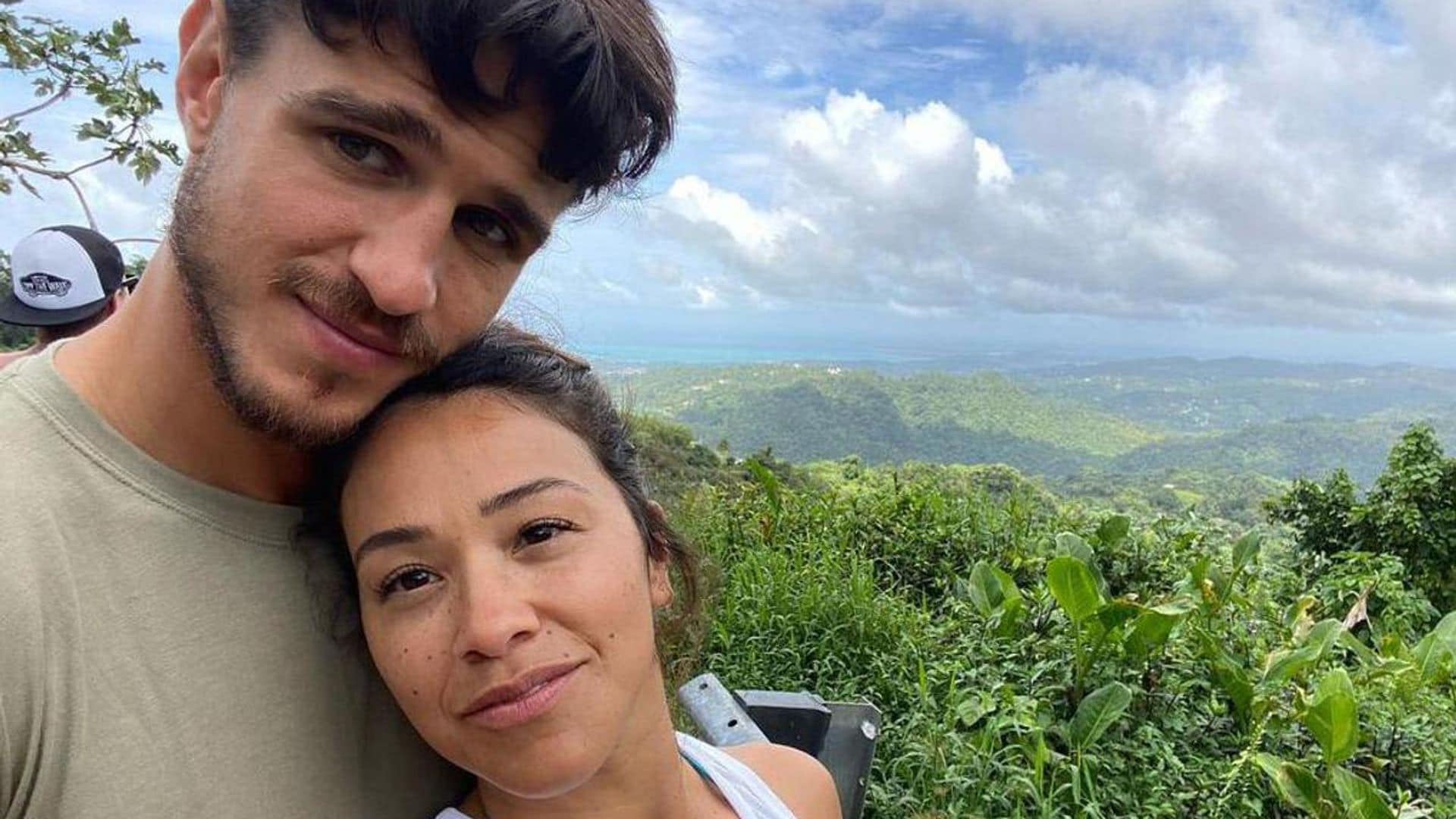 Gina Rodriguez is hoping her husband Joe LoCicero will pull their baby out as her doula