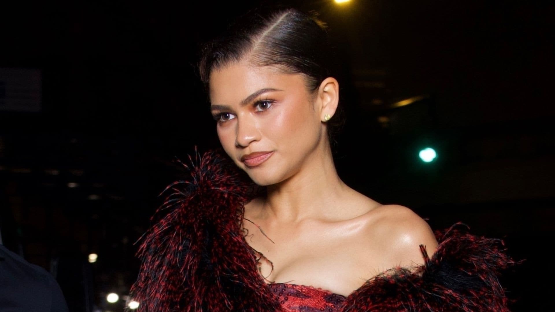 Zendaya turns heads in red strapless dress at the Met Gala afterparty with a special tribute