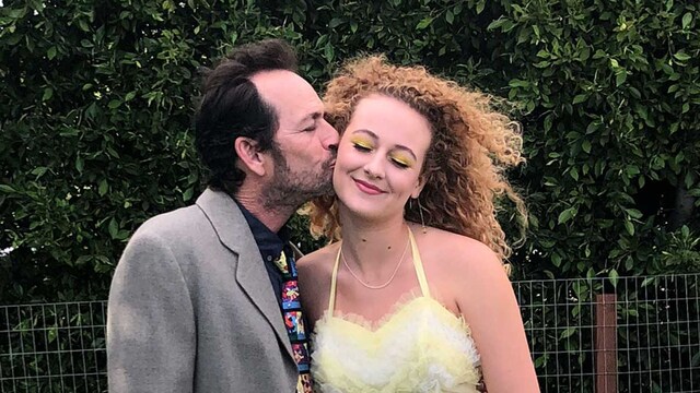 Sophie Perry and Luke Perry