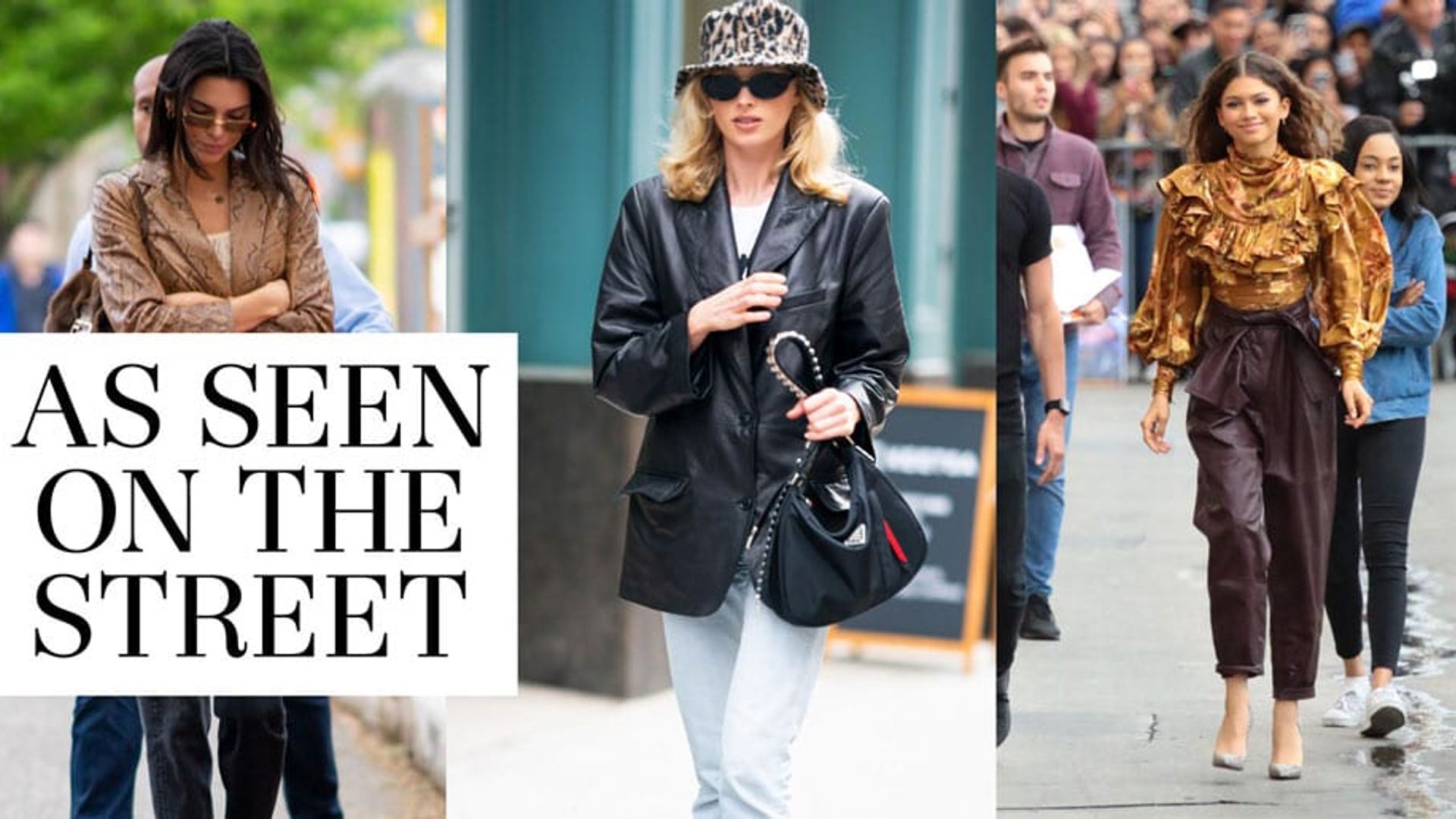 Here's how to rock the summer leather look, as seen on Zendaya, Kendall Jenner and more!