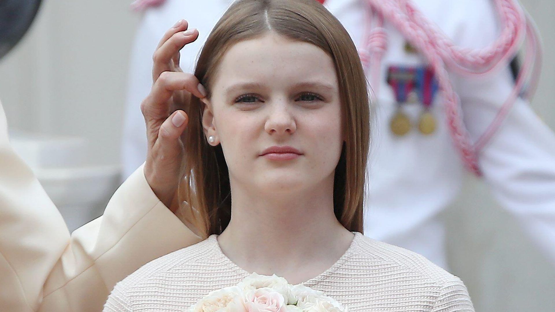Princess Gabriella follows mom Charlene’s fashion lead in a sweet matching moment