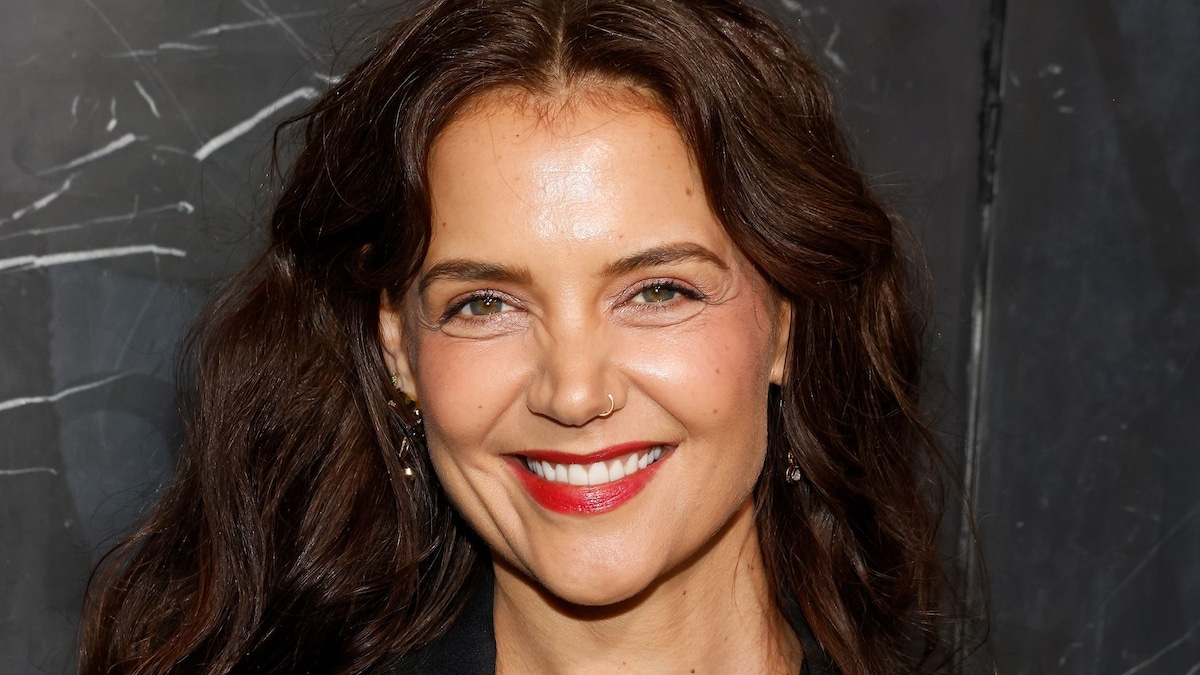 Katie Holmes wears glamorous satin gown in latest red carpet appearance