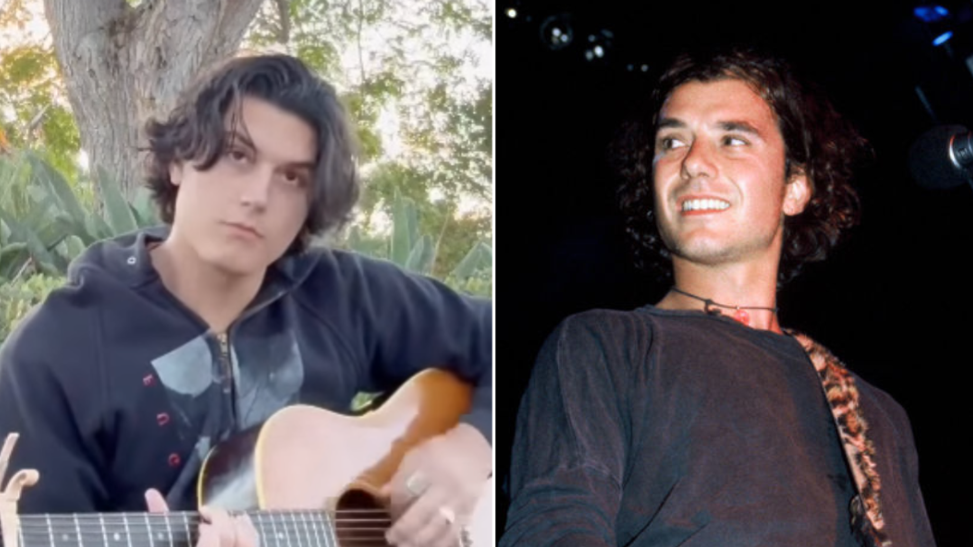 Kingston Rossdale and Gavin Rossdale