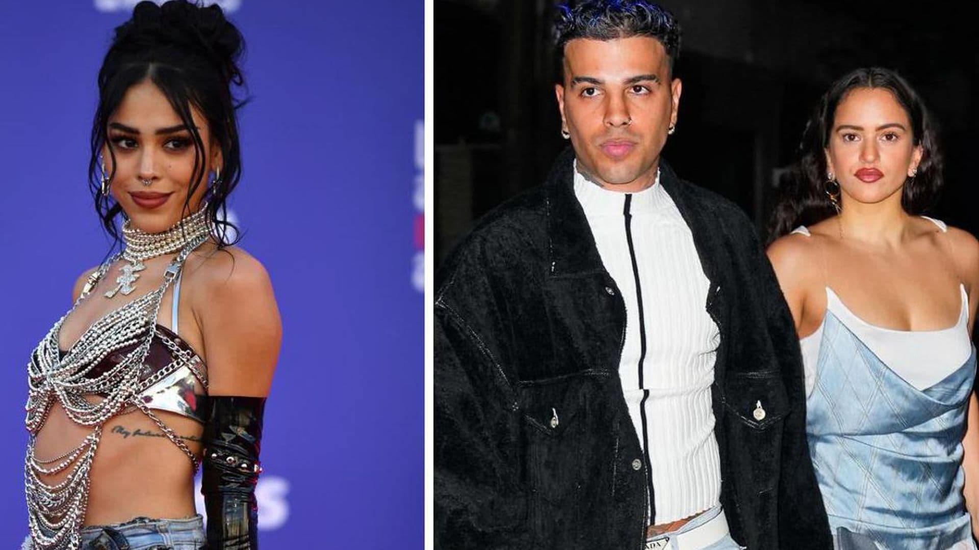 Danna Paola defends Rosalía and Rauw Alejandro: ‘They have already given a statement and ask for respect’