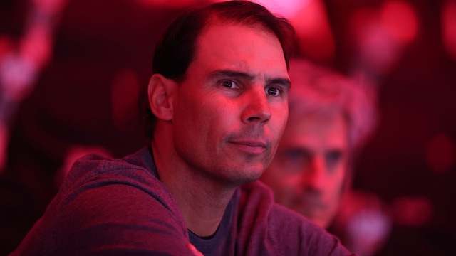Rafael Nadal is spending the holidays with his family