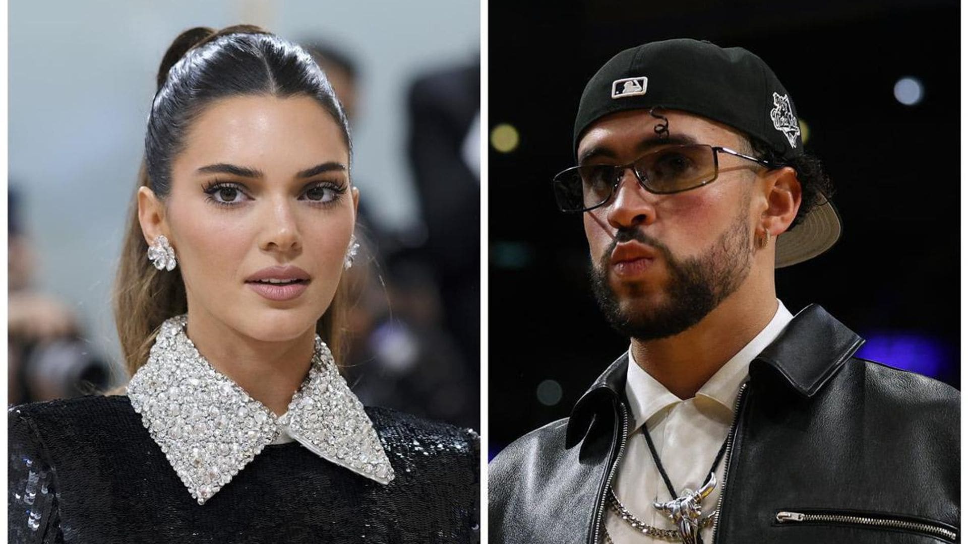 Kendall Jenner and Bad Bunny were spotted donning coordinating outfits as they headed to a restaurant