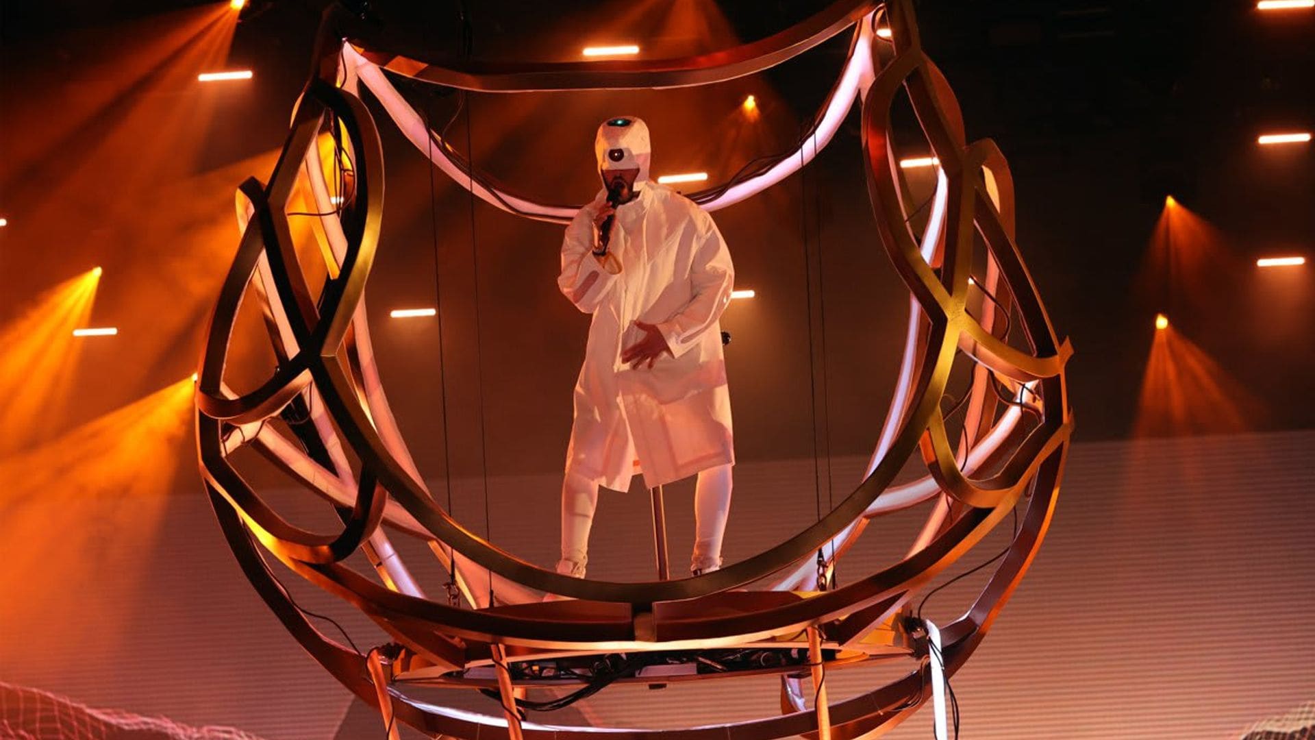 Bad Bunny takes the stage with Tainy and Julieta Venegas for American Music Awards performance