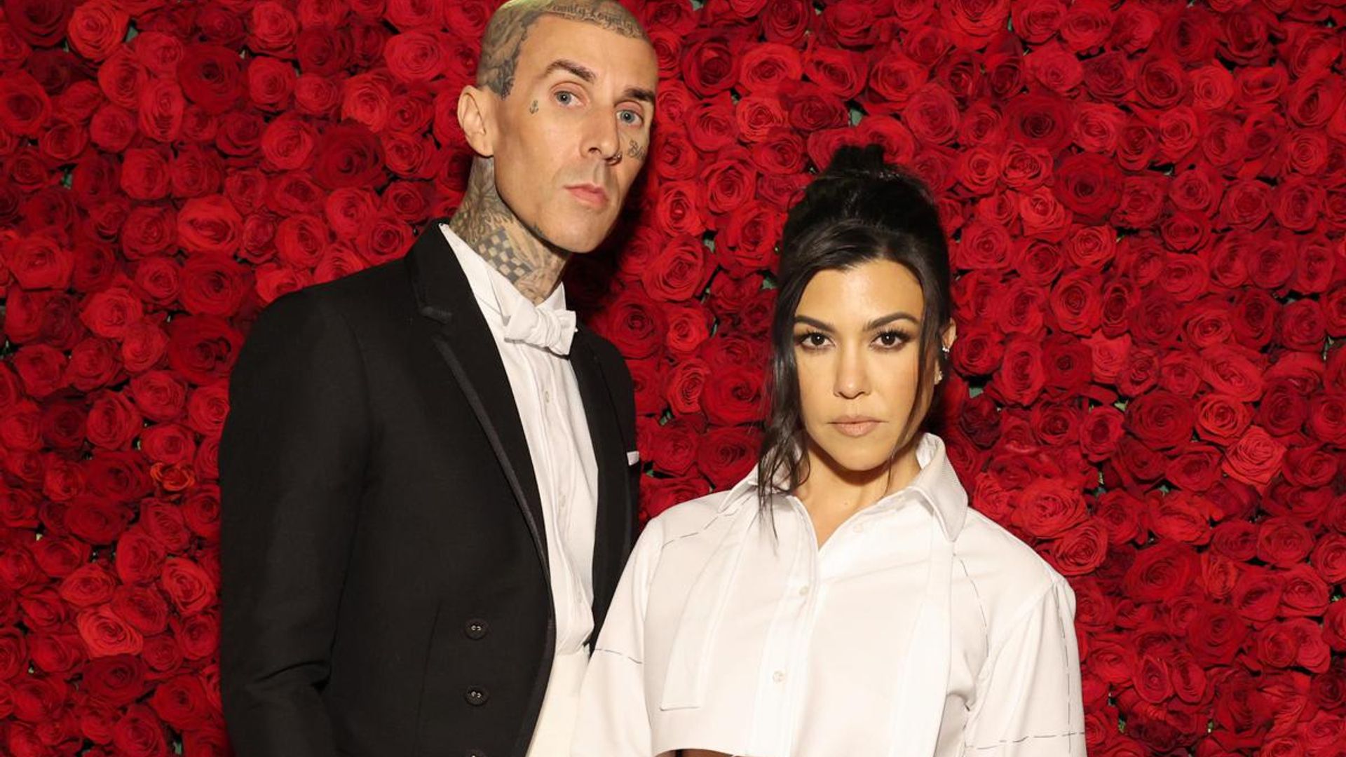 Kourtney Kardashian reveals pregnancy at Blink-182 concert! First child with Travis Barker
