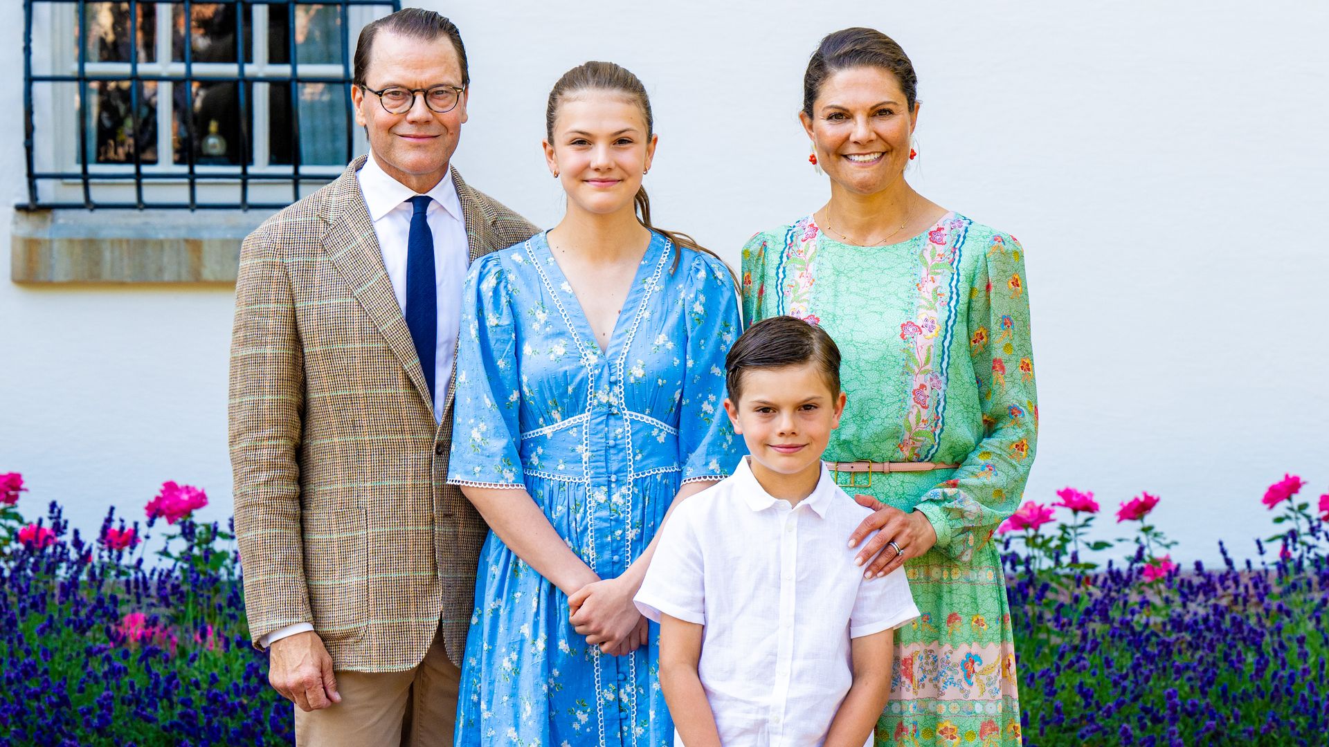 Crown Princess Victoria, Prince Daniel, Princess Estelle, Prince Oscar summer photos