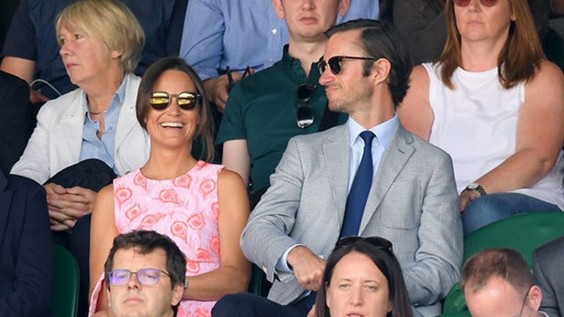 Pippa Middleton and boyfriend James Matthews make public debut at Wimbledon