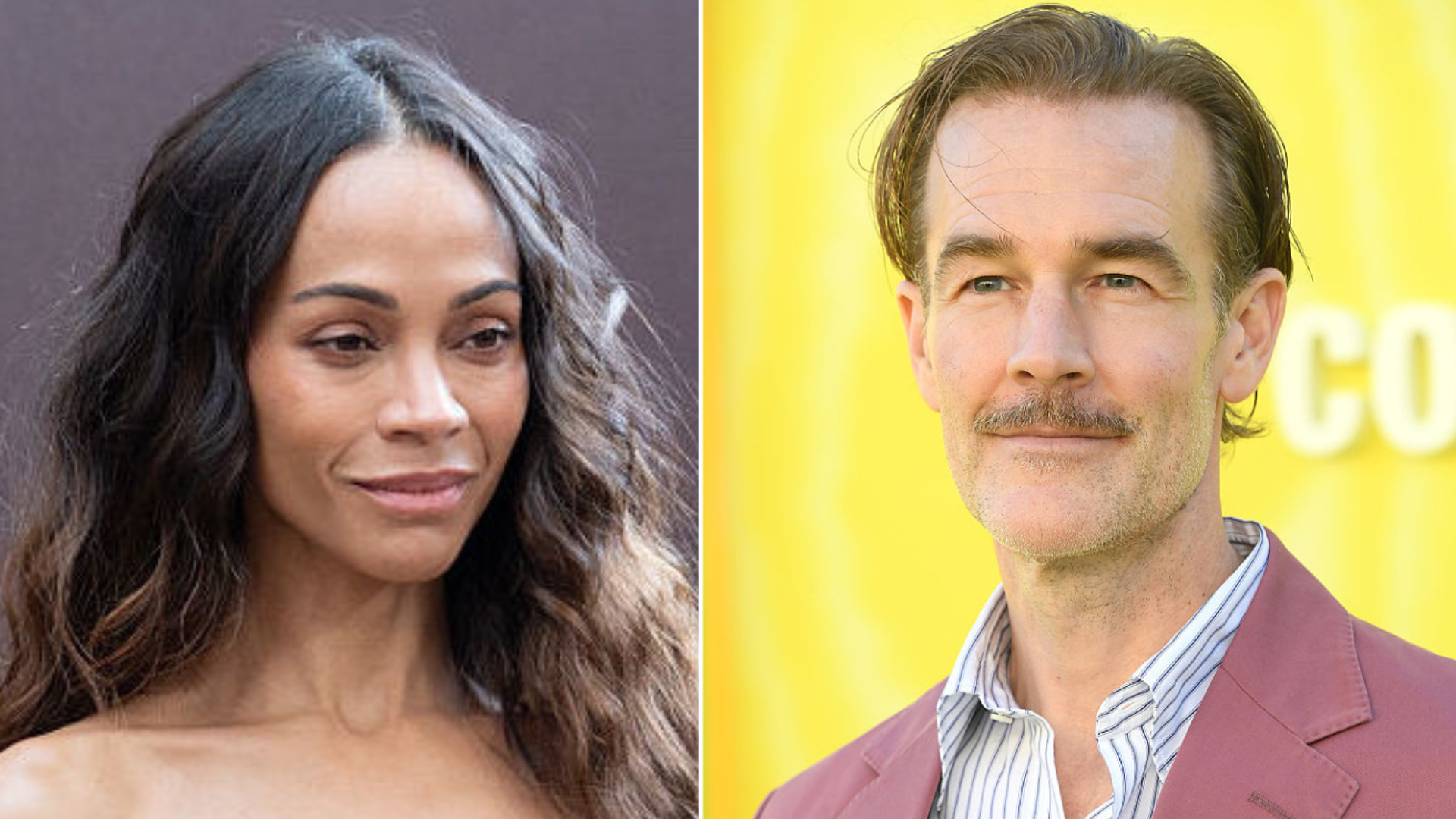Zoe Saldana, James Van Der Beek