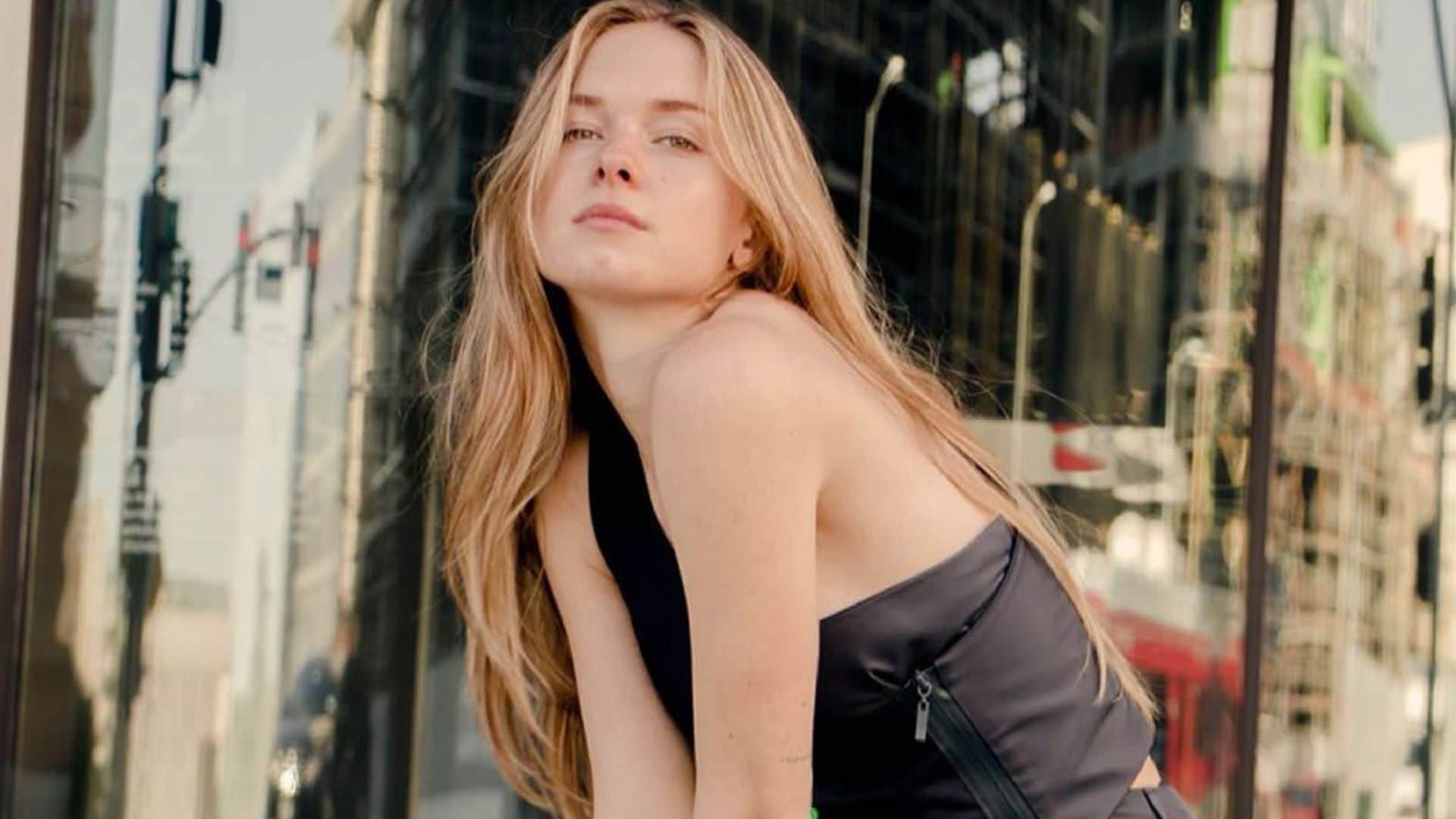 Antonio Bandera’s daughter Stella has a new modeling campaign for ‘regenerated nylon’