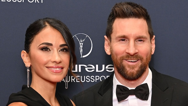 Lionel Messi brings his family to watch Novak Djokovic play in Miami
