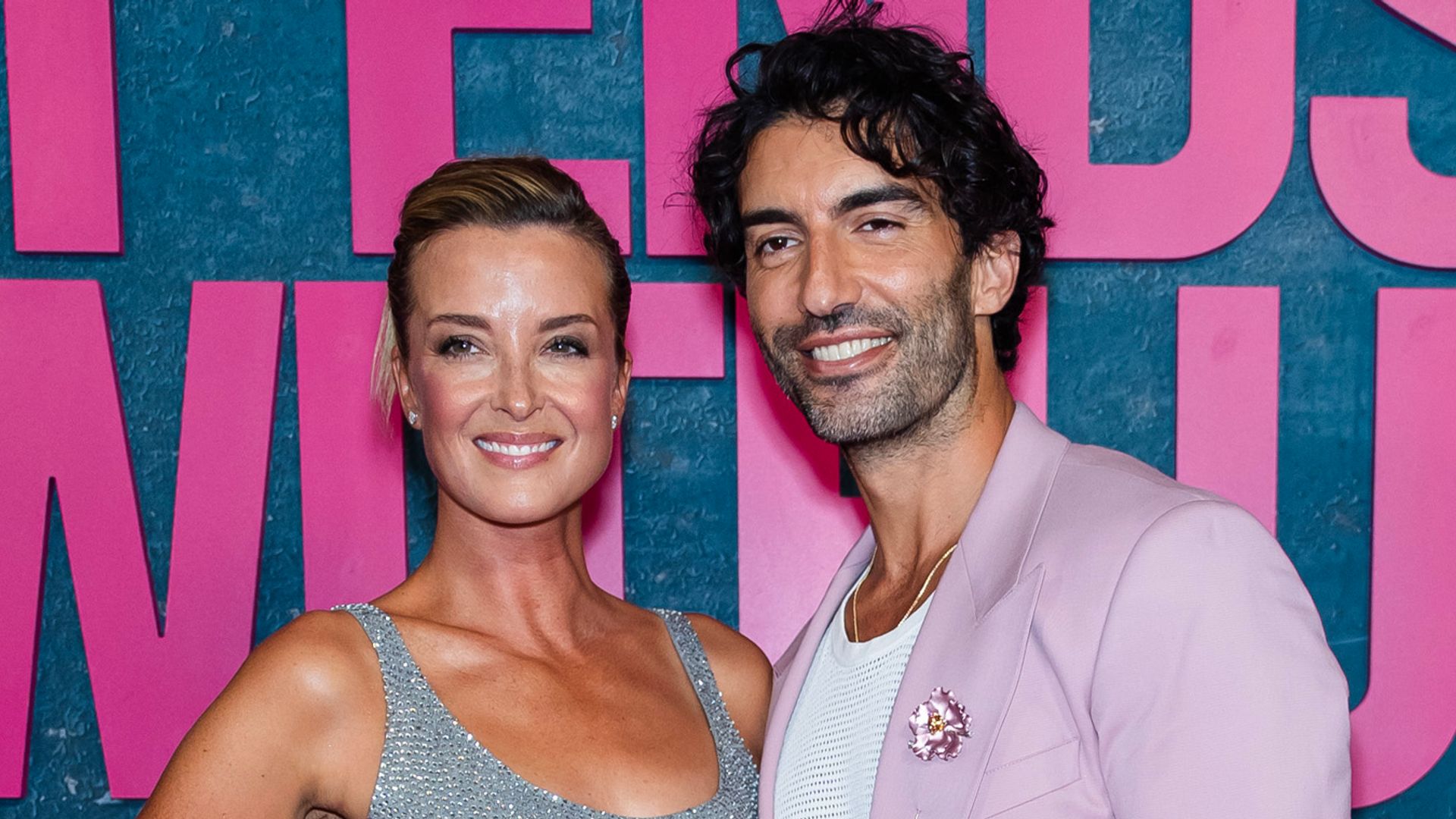 NEW YORK, NEW YORK - AUGUST 06: Emily Baldoni (L) and Justin Baldoni attends the "It Ends With Us" New York Premiere at AMC Lincoln Square Theater on August 06, 2024 in New York City. (Photo by Gotham/WireImage) 