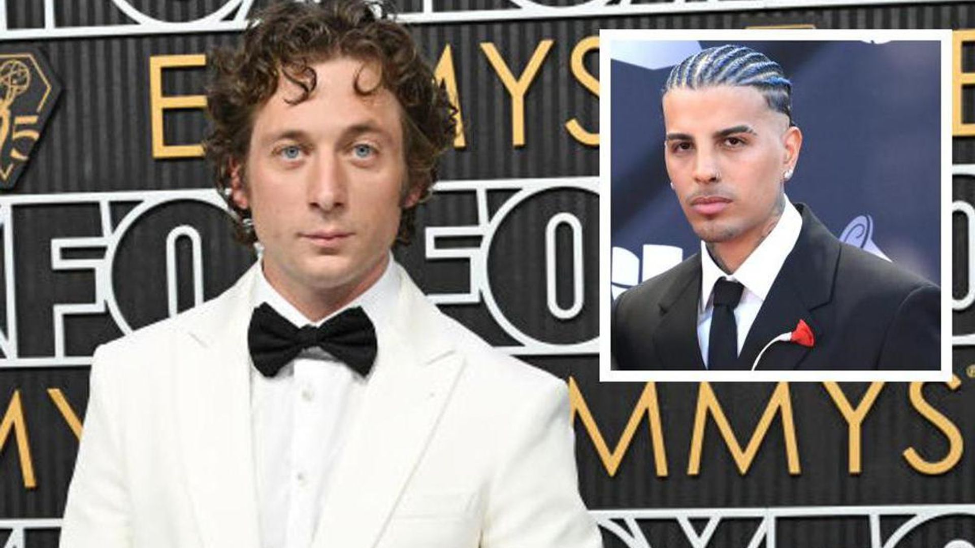 Jeremy Allen White’s unbuttoned shirt and rose pin have people talking