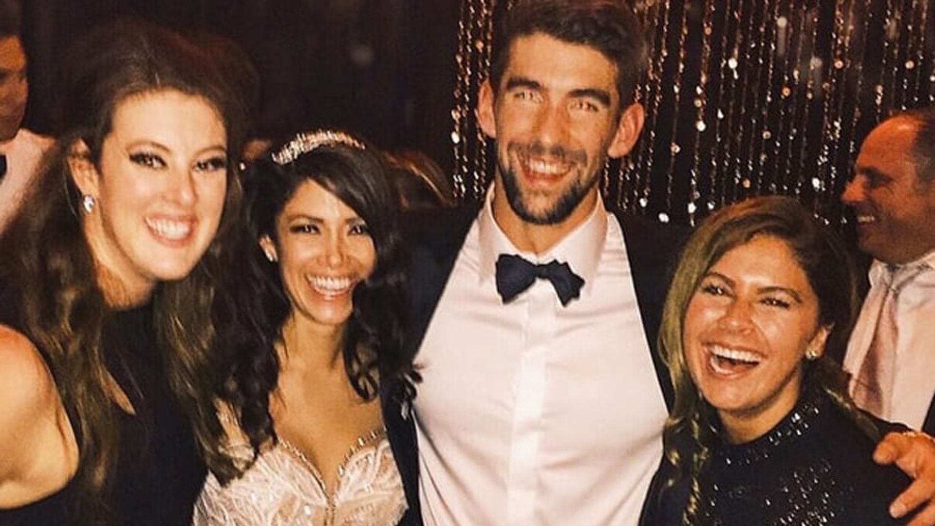 Michael Phelps and Nicole Johnson ring in new year with third wedding