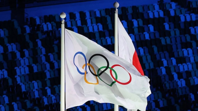 Opening ceremony of Summer Olympic Games in Tokyo, Japan