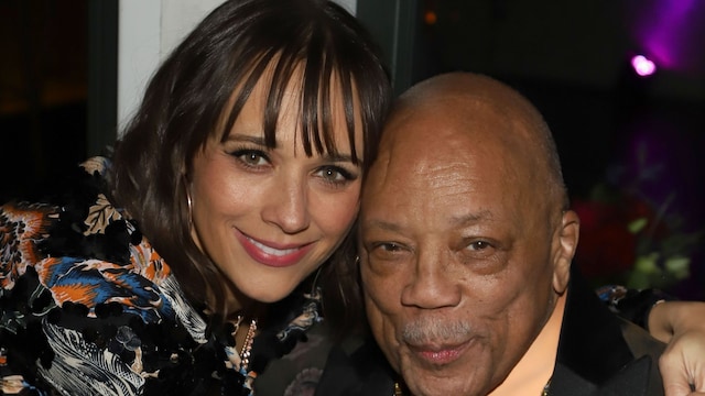 Rashida and Quincy Jones