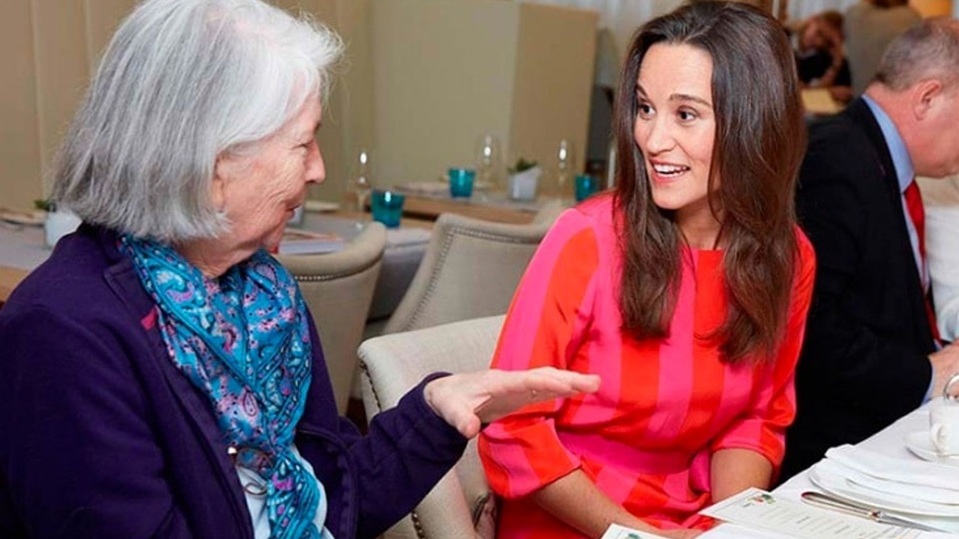 Pippa Middleton brings her healthy cooking to British Heart Foundation tea