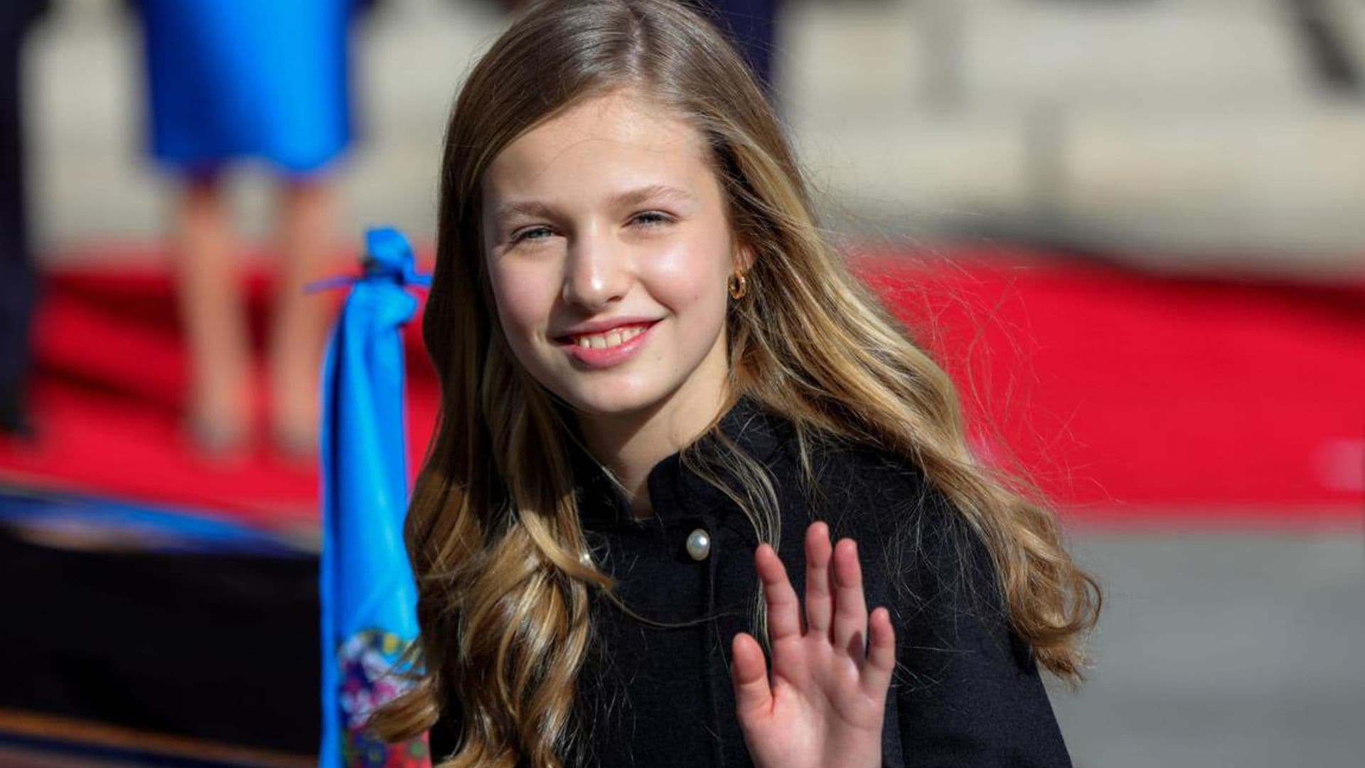 Queen Letizia’s daughter Leonor shows off sustainable style at royal family engagement