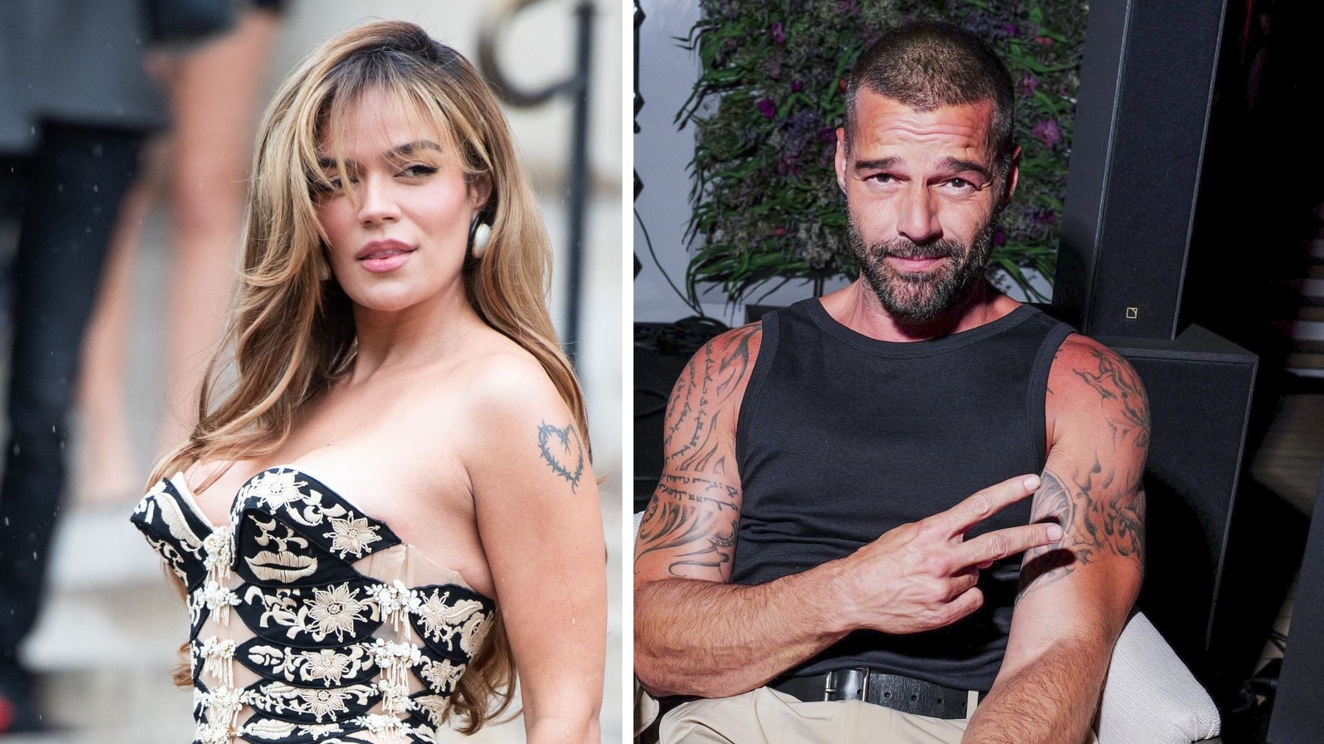Karol G gets love from Ricky Martin and Eiza González after Paris Fashion Week controversy
