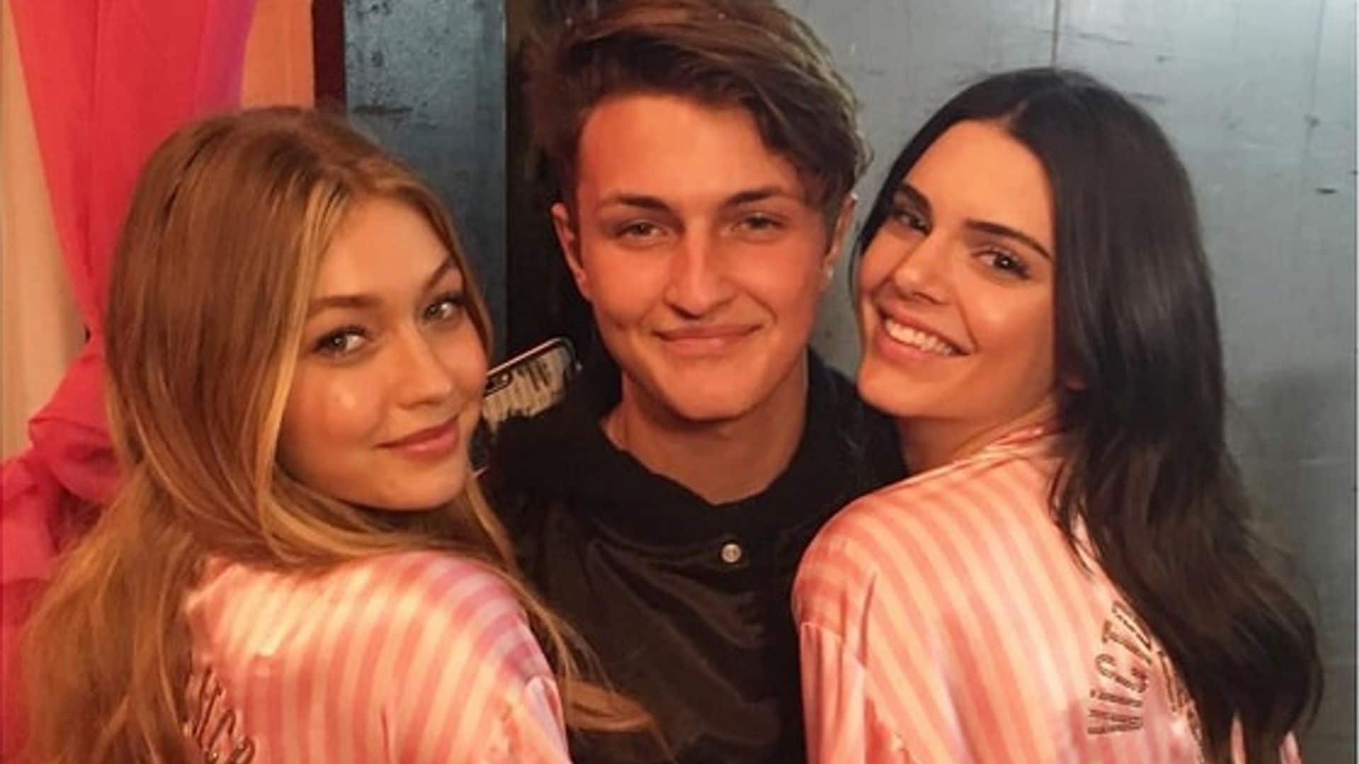 Gigi Hadid gets support from Kendall Jenner and mom Yolanda Foster at Victoria's Secret debut