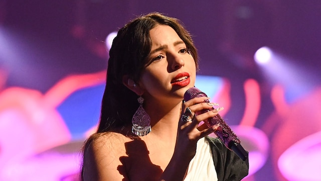 Ãngela Aguilar at the Billboard Women in Music 2025 held at the YouTube Theater on March 29, 2025 in Los Angeles, California. (Photo by Gilbert Flores/Billboard via Getty Images) 