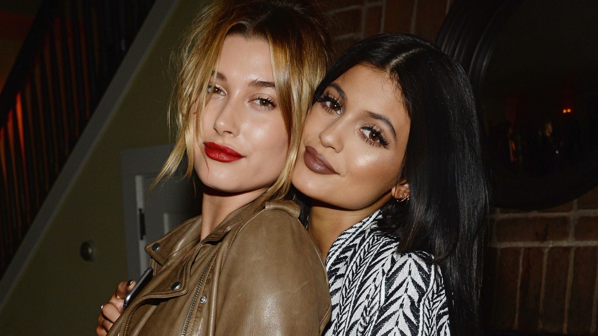 Hailey Bieber and Kylie Jenner wear bikinis aboard lavish yacht in Miami