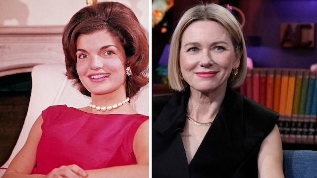 Naomi Watts plays Jackie Kennedy in 'American Love Story'
