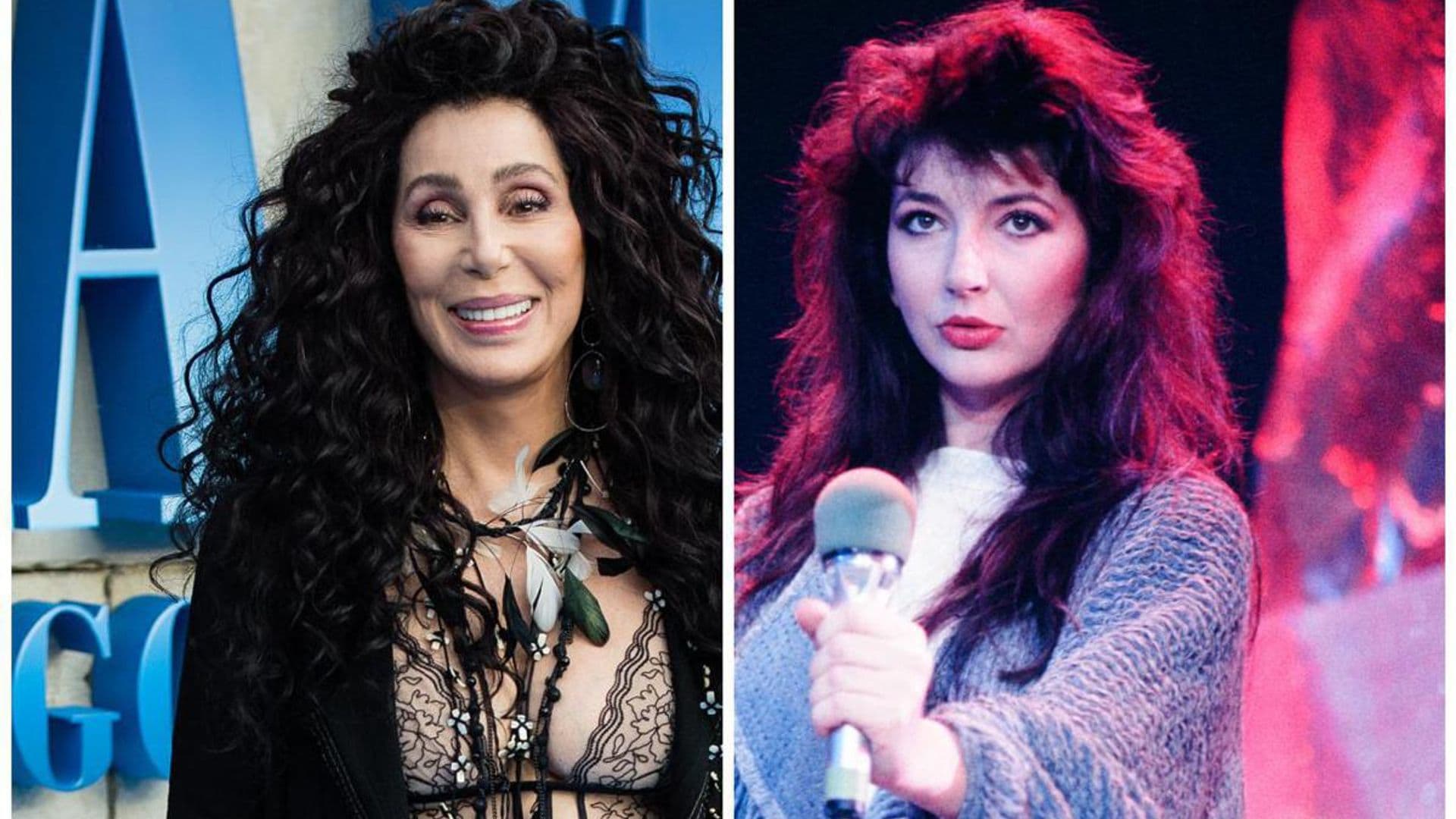 Cher praises Kate Bush for her success after beating her U.K. chart record